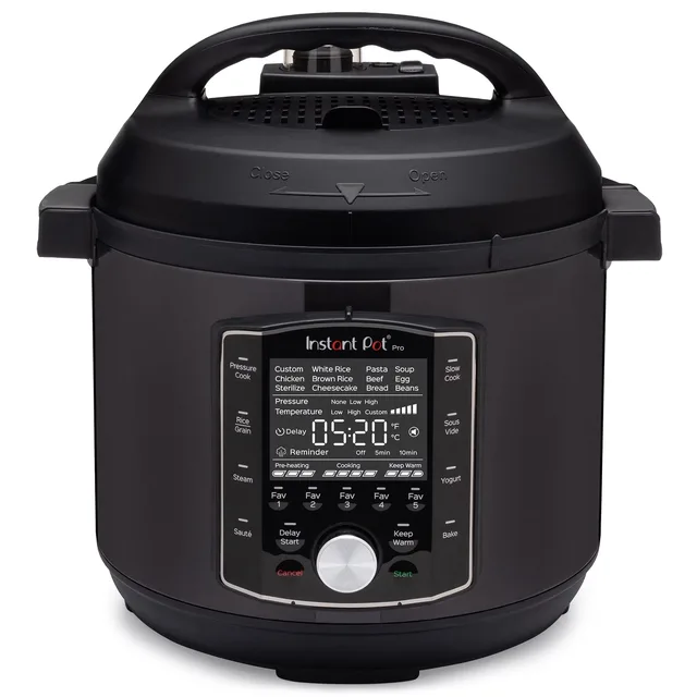 Instant Pot black 1400 watts 120 v