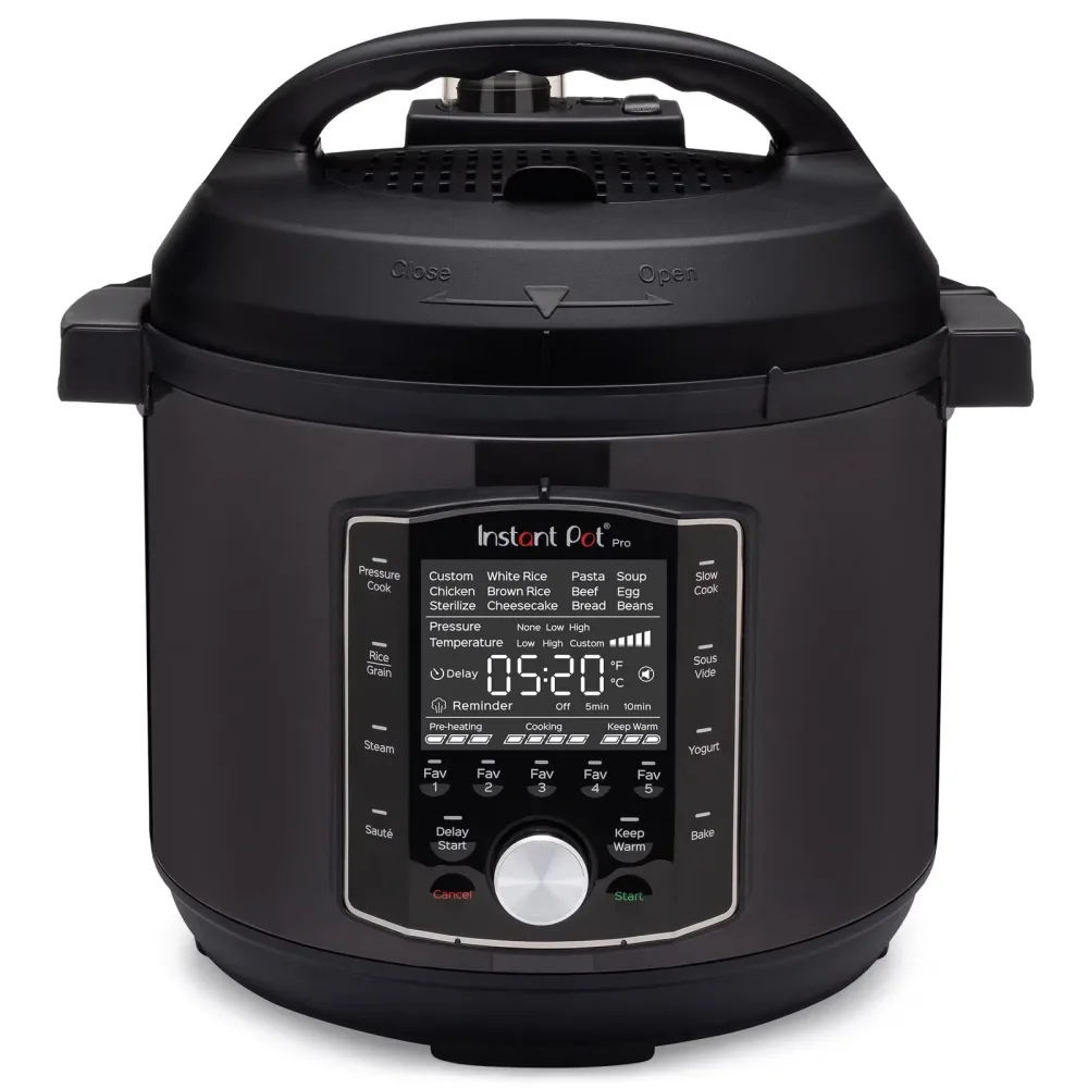 Instant Pot black 1400 watts 120 v