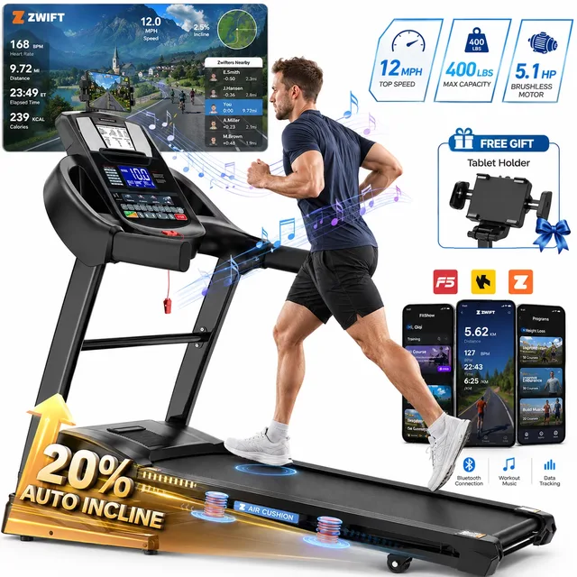 Treadmill 5.1hp 400lbs 400 lbs