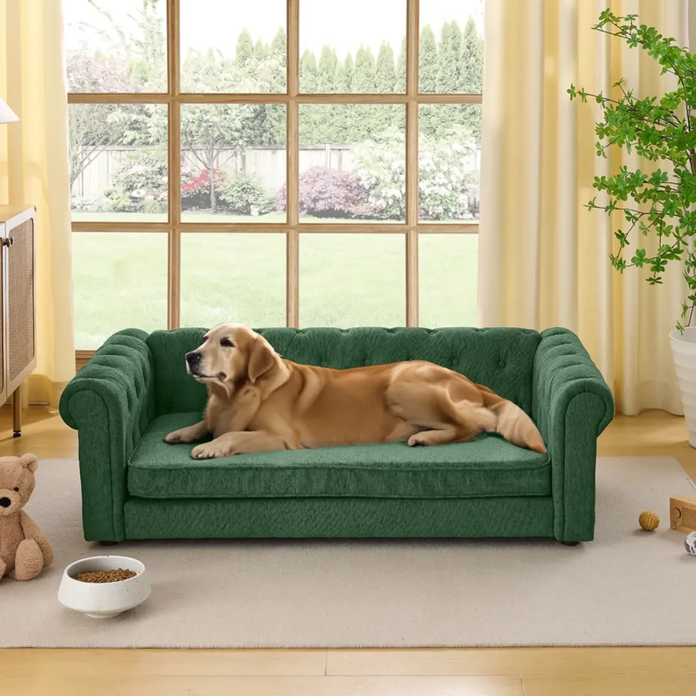 Pet Bed green 50" 17.50"