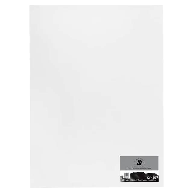 Watercolor Paper 300 lb white 140 lb