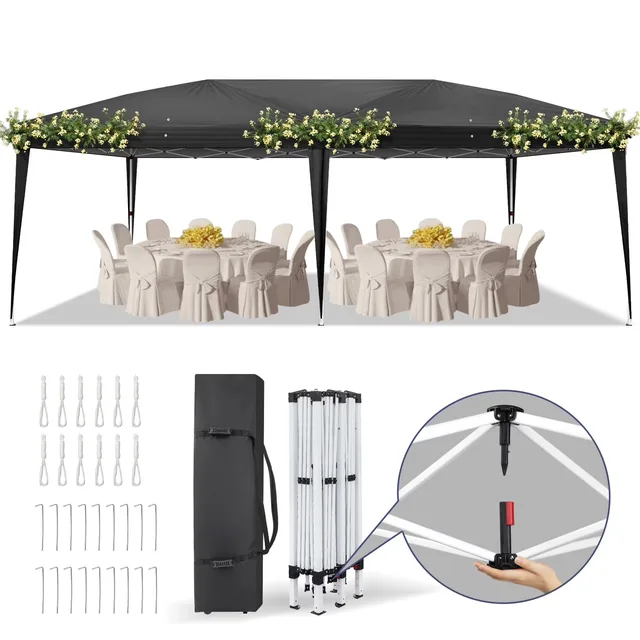 Party Tent 10' 20' black