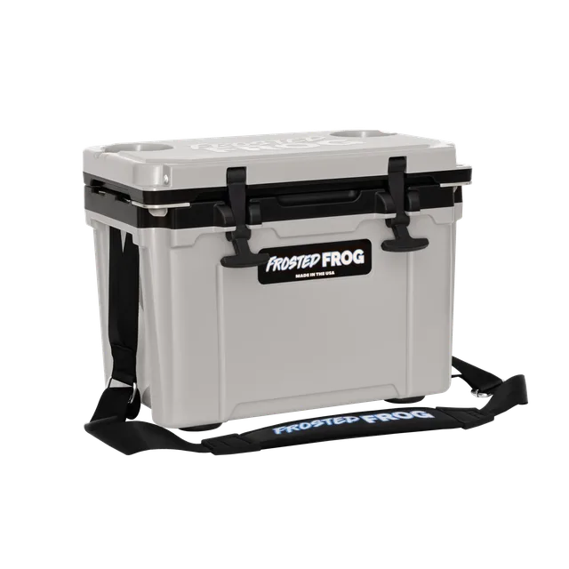 Cooler gray black 14 quart