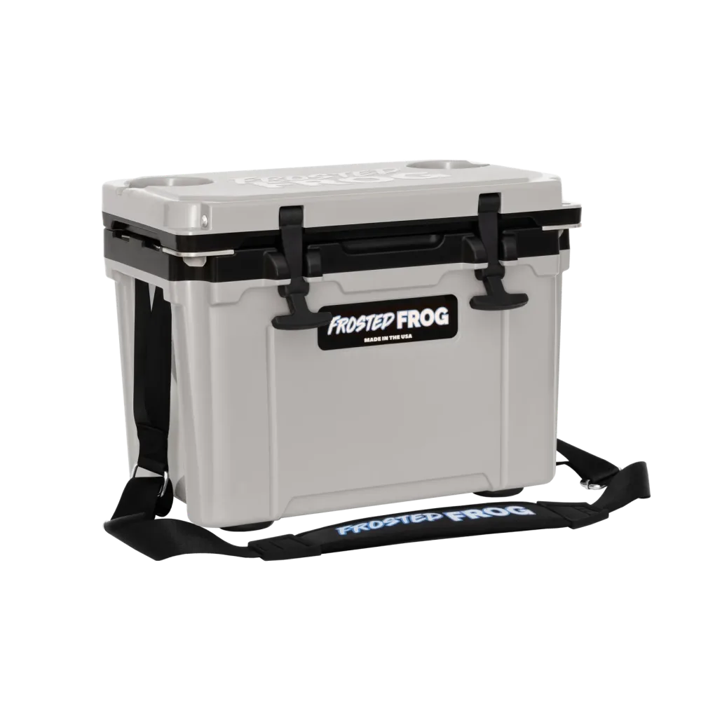 Cooler gray black 14 quart
