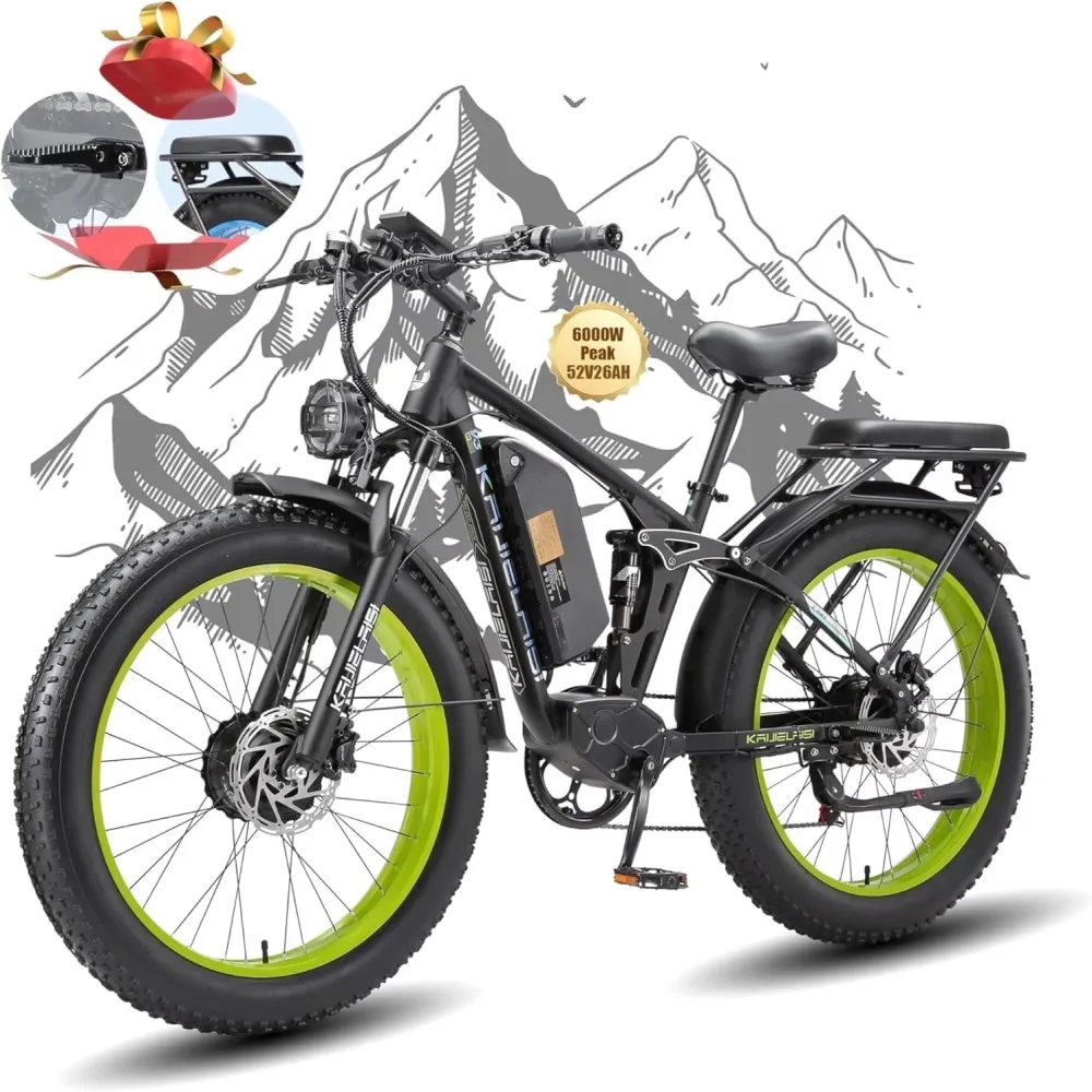 Electric Bike 6000w 52v 1500w