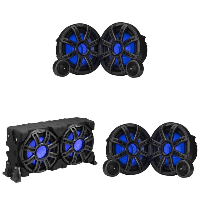 Marine Audio 8" 10" led