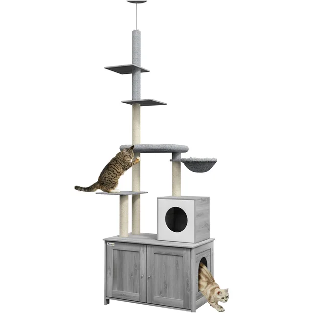 Litter Box grey 102.4 inches 31.5"