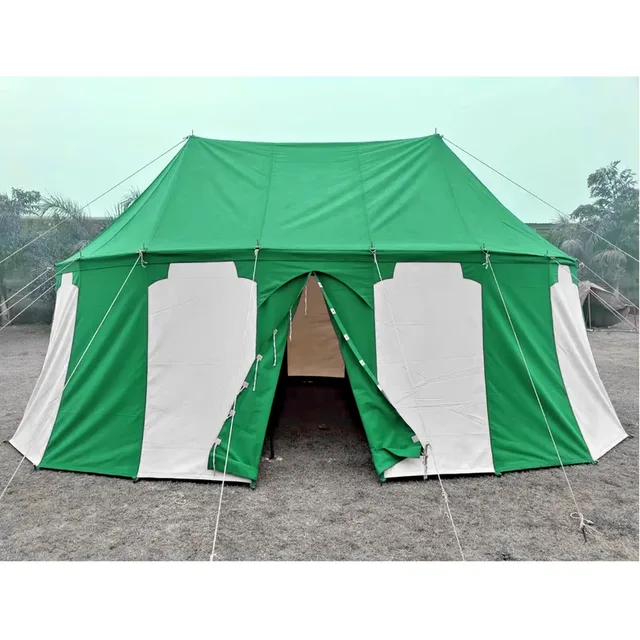 Camping Tent green white 47 kg