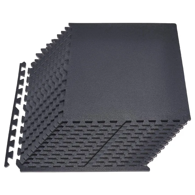 Exercise Mat 0.56 in black 24 in