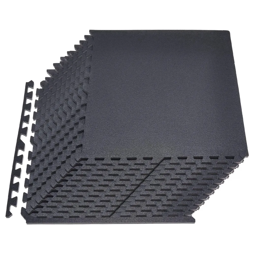 Exercise Mat 0.56 in black 24 in