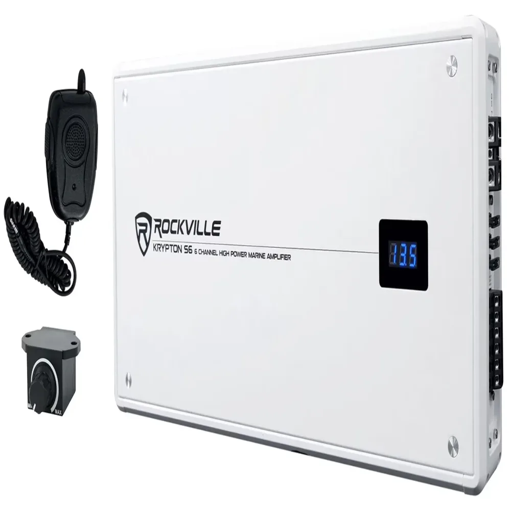 Amplifier 2600 watt 6 channel 660 watt
