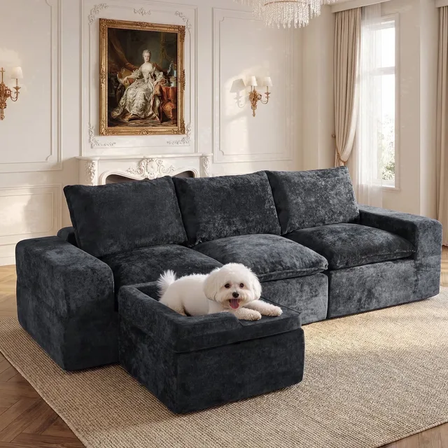 Furniture 102" blue gray
