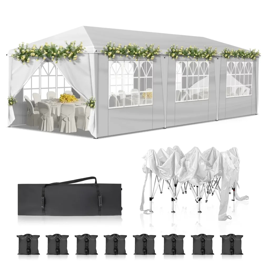 Canopy Tent waterproof white folding