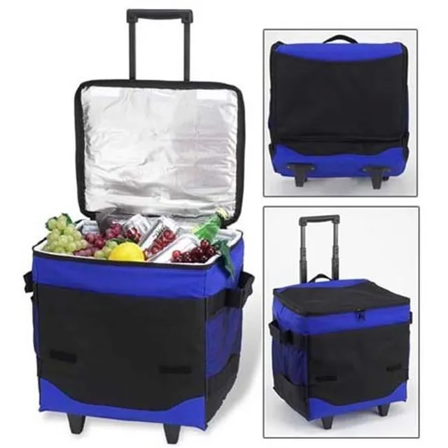 Rolling Cooler 15.75" 14.75" blue