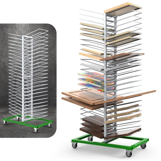 Shelf 2.4" heavy-duty locking
