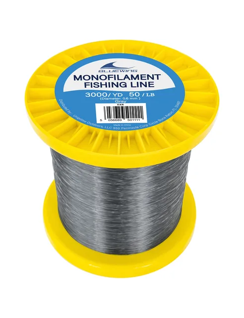 Monofilament Fishing 0.6mm 50lb gray