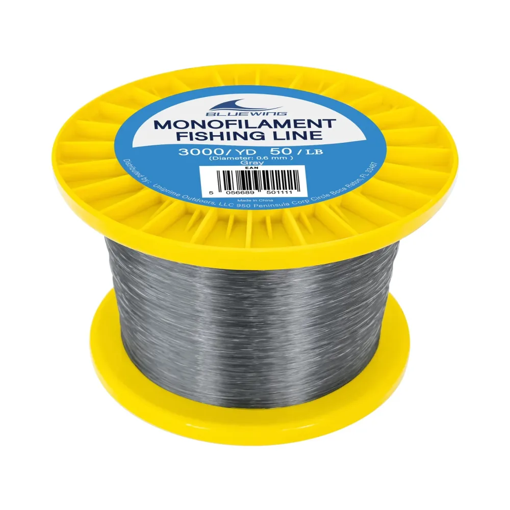 Monofilament Fishing 0.6mm 50lb gray