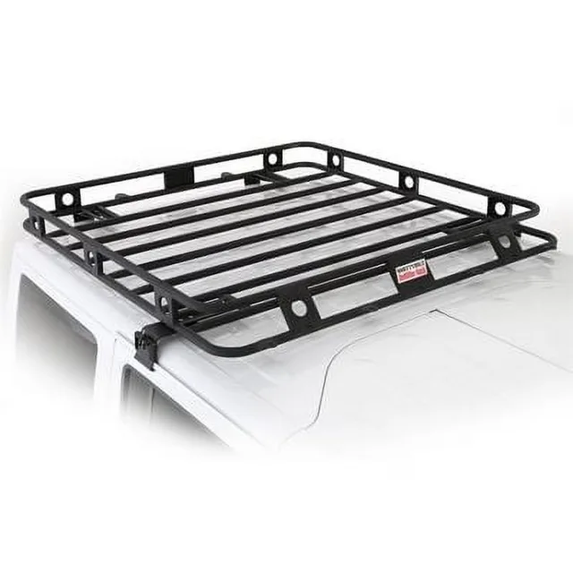 Rack 1 inch black