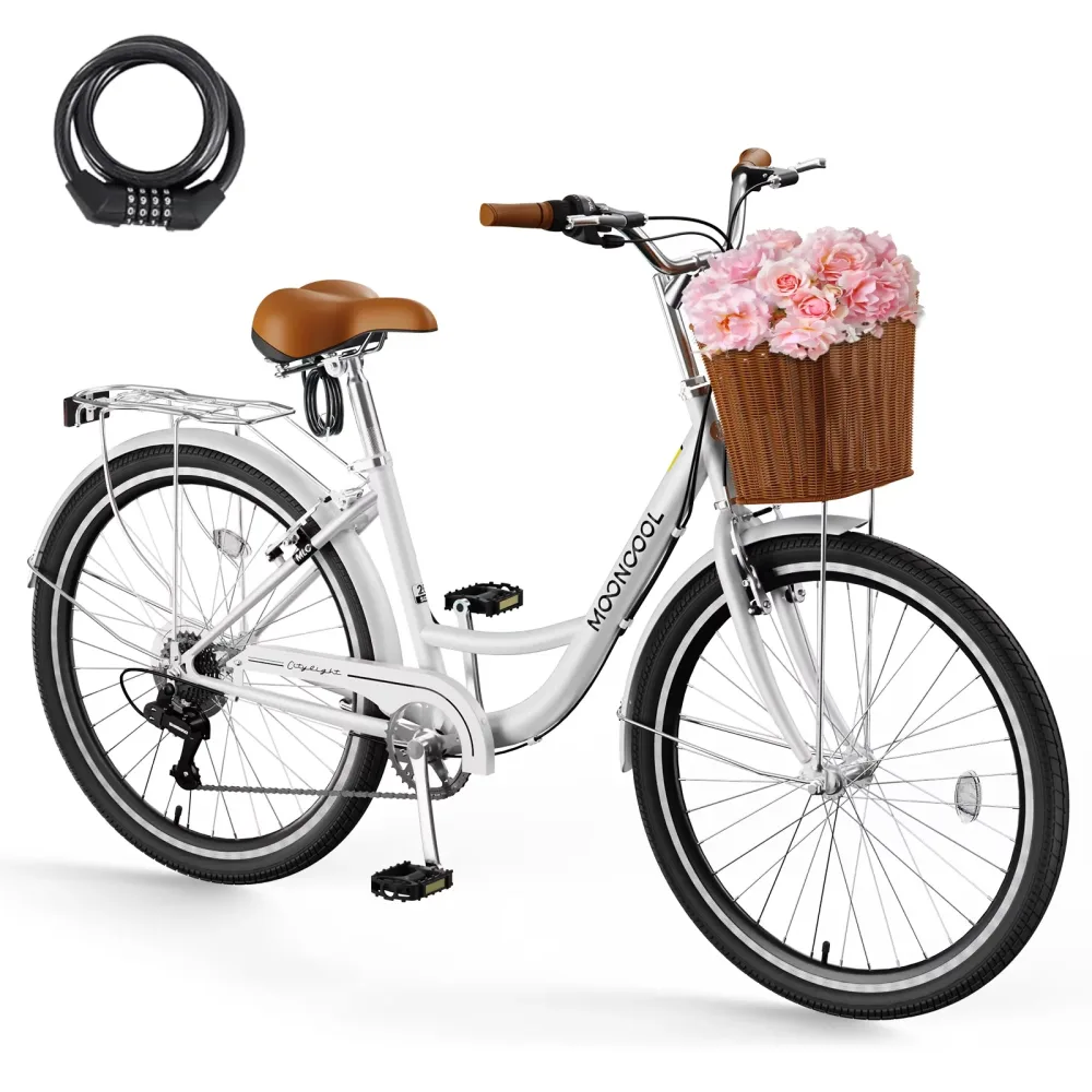 Bike 26 inch 24" white