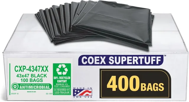 Bag 33 gallon 33" black