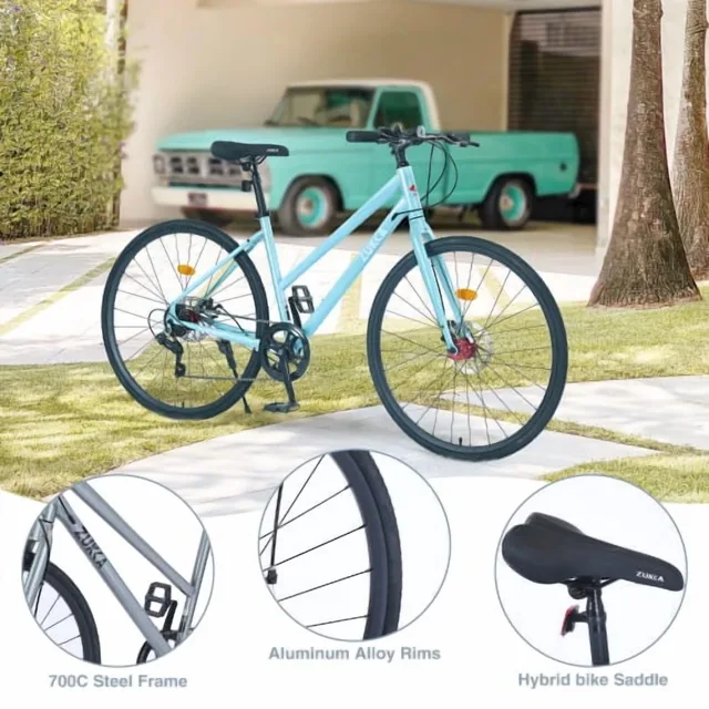 Hybrid Bike blue