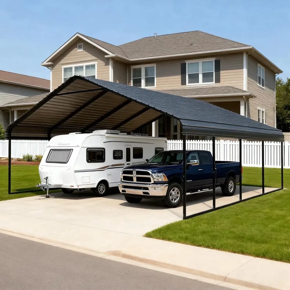 Metal Carport 9.5 ft 11 ft heavy-duty