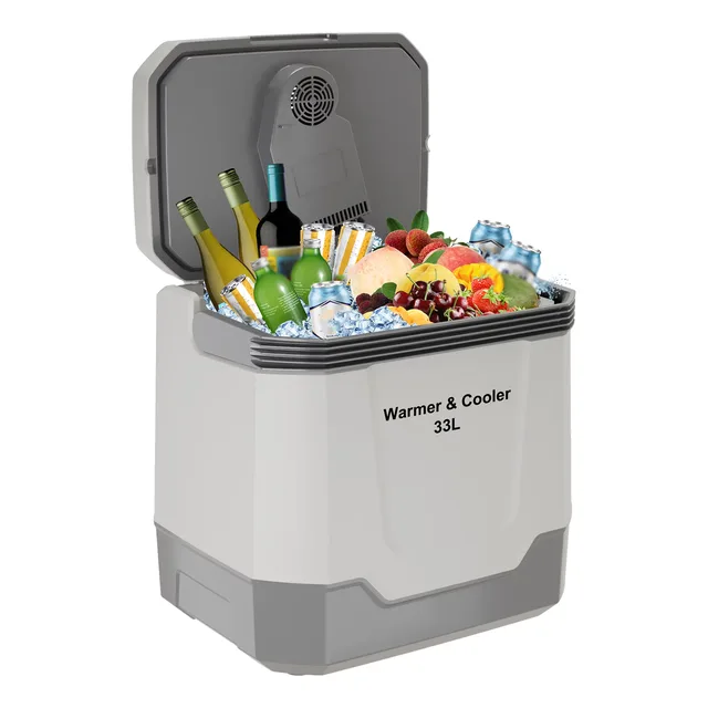 Electric Cooler 35 quart 12v 110v