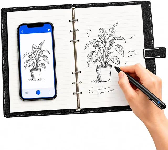 Notebook 18 mm 42 mm rechargeable