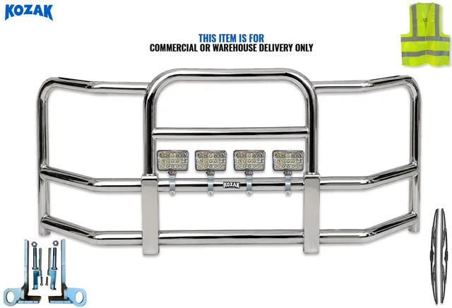 Bumper Grille 90" 36" 6 inch