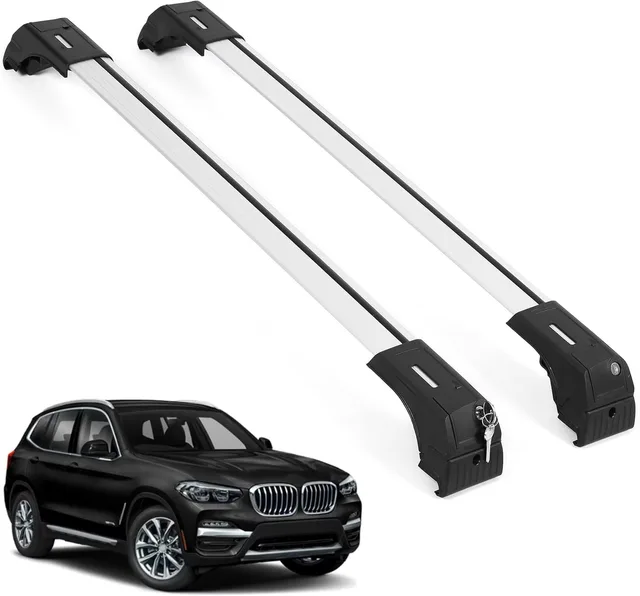 Roof Rack 220lbs silver 9 pounds