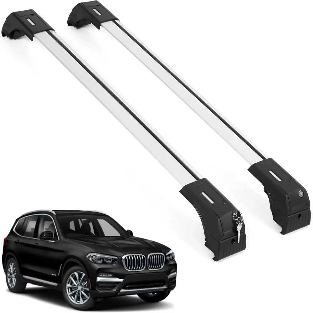 Roof Rack 220lbs silver 9 pounds