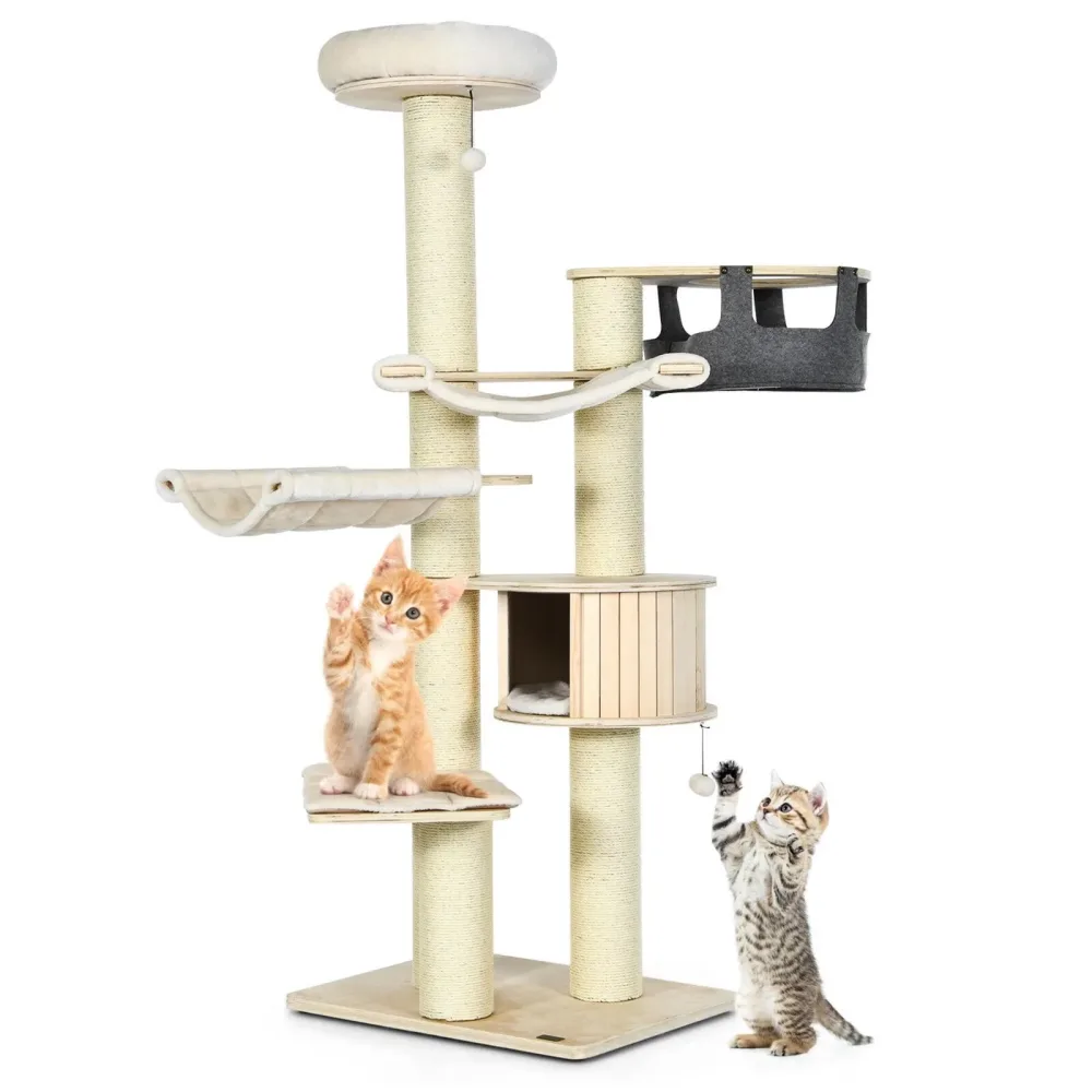 Furniture & Enrichment white heavy-duty