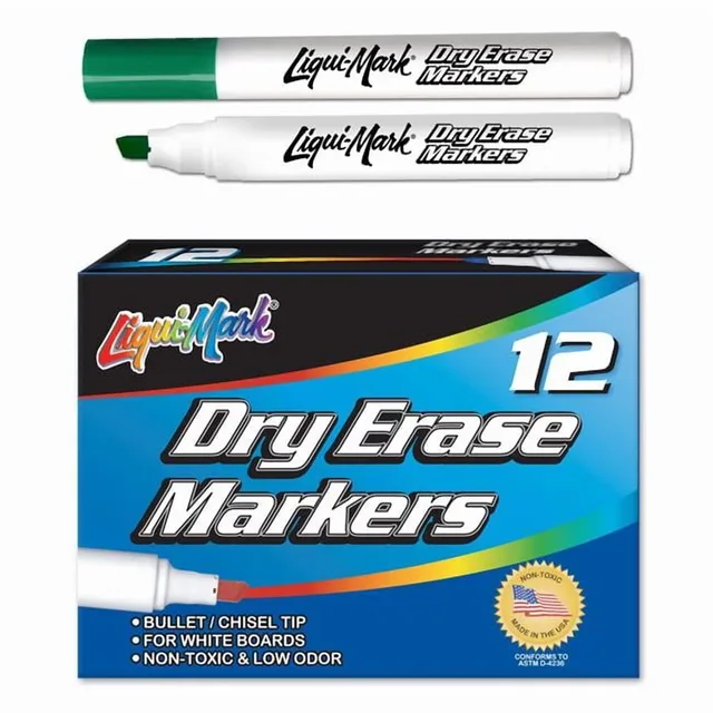 Erase Markers green white