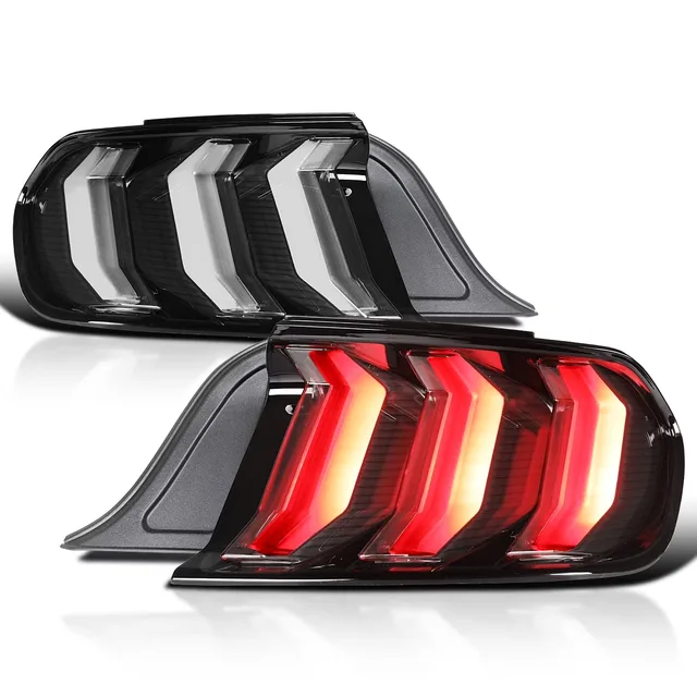 Lamp led red black