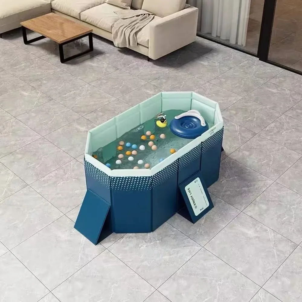 Folding Pool blue 99 lb