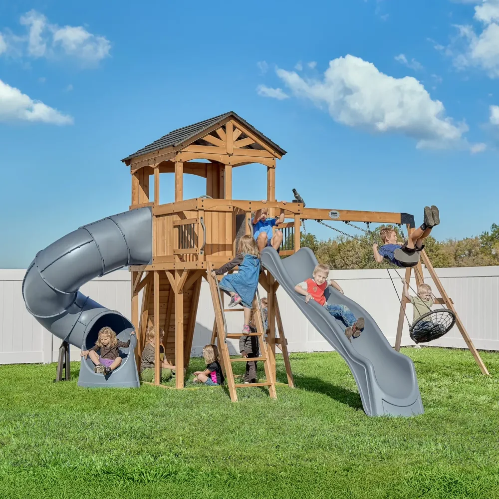 Backyard Discovery heavy-duty brown