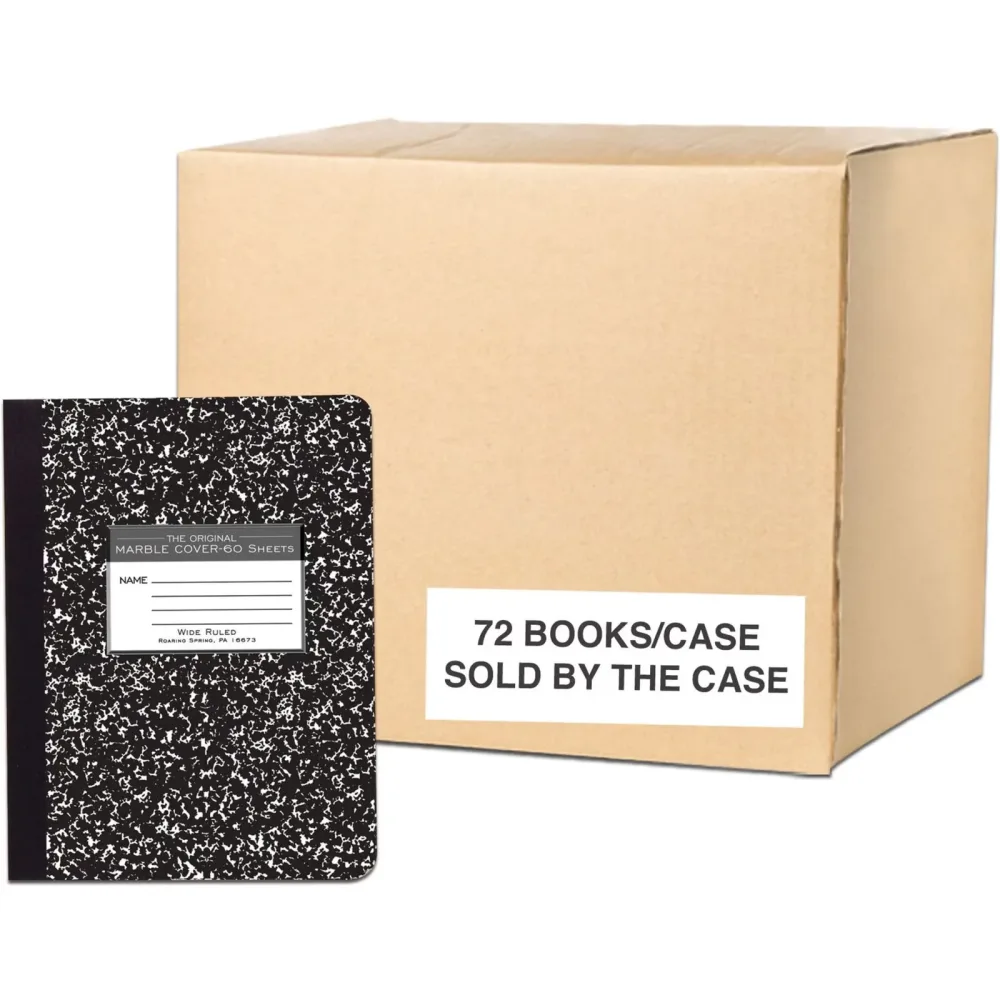 Hard Cover 9.75" 7.5" black