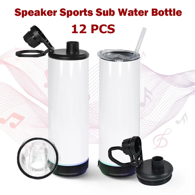 Speaker 18oz white black