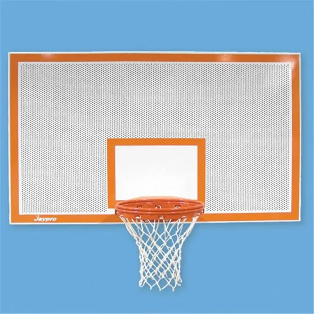 Basketball white orange 42"