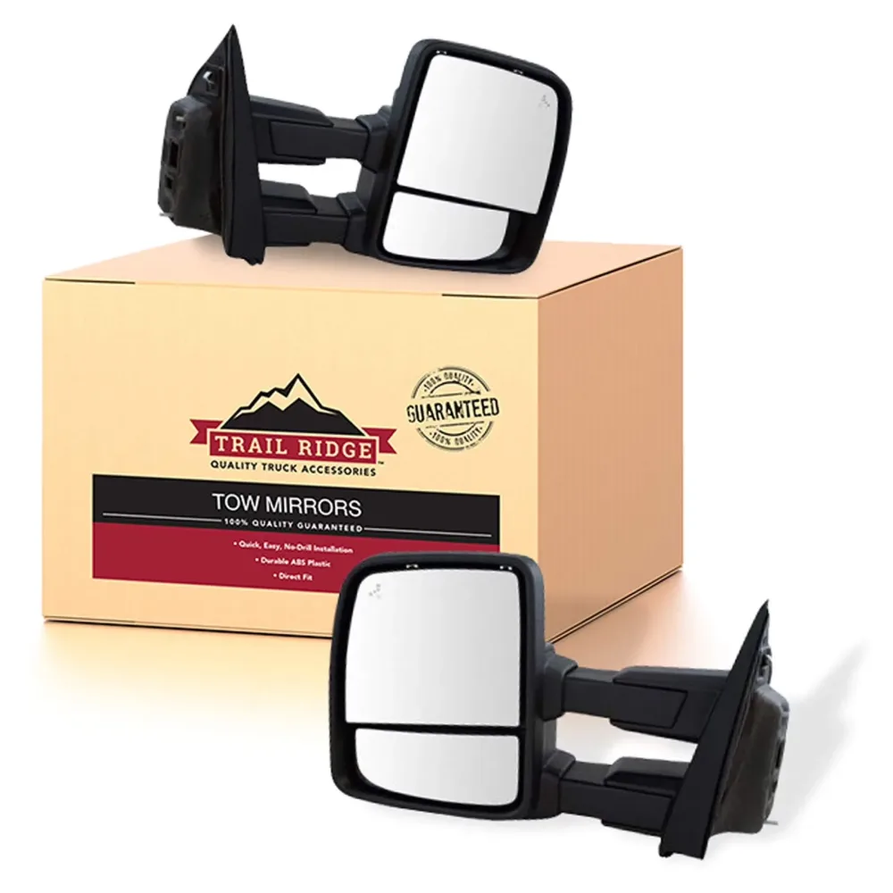 Tow Mirror led folding telescoping