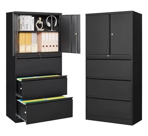 File Cabinet 65" black 0.8 mm