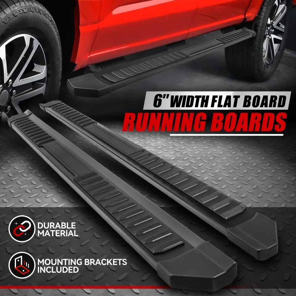Bumpers & Grille Guards 6" black 350lb