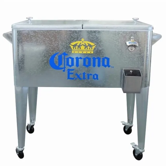 Cooler silver 80' 34.0 in