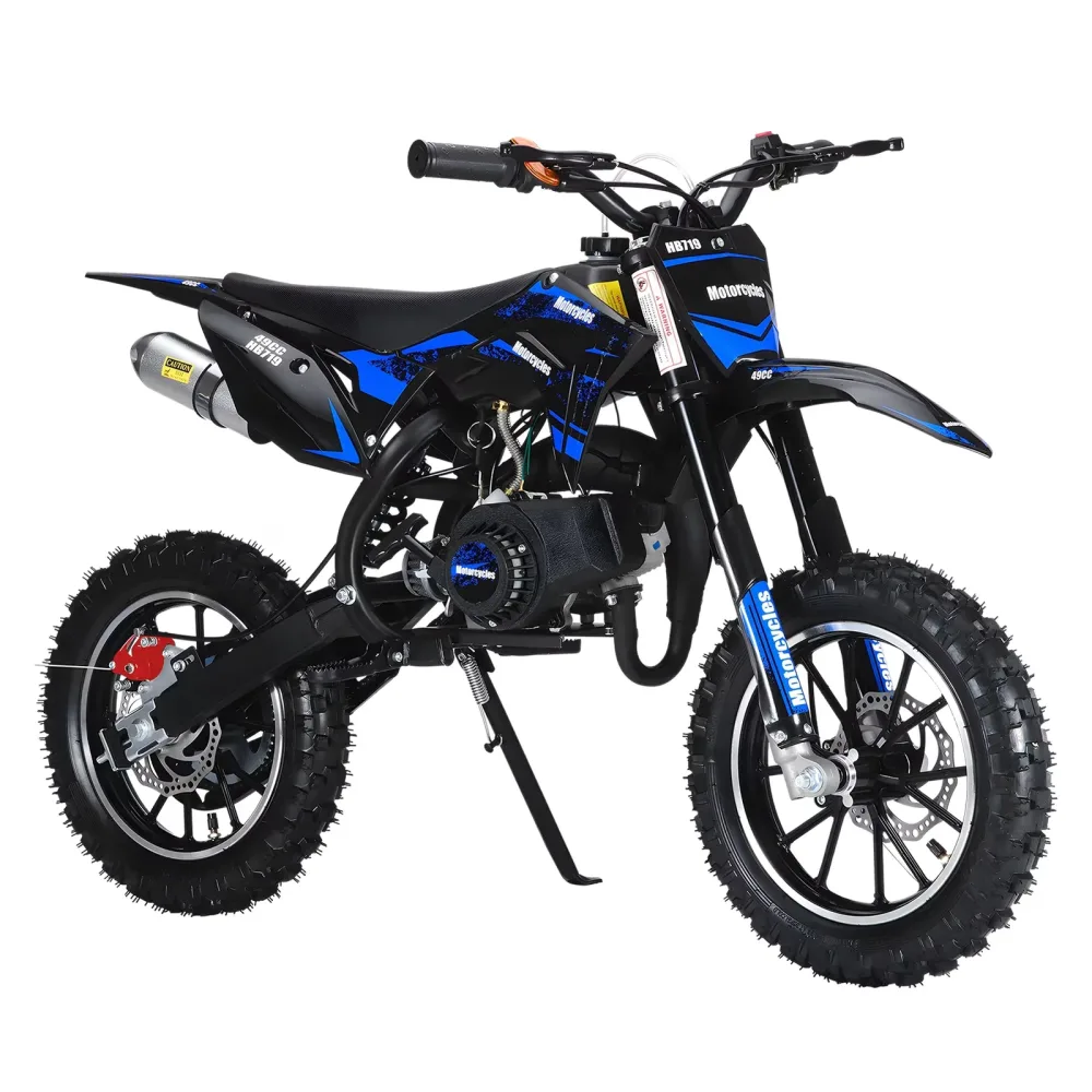 Dirt Bike blue 330lbs 120cm