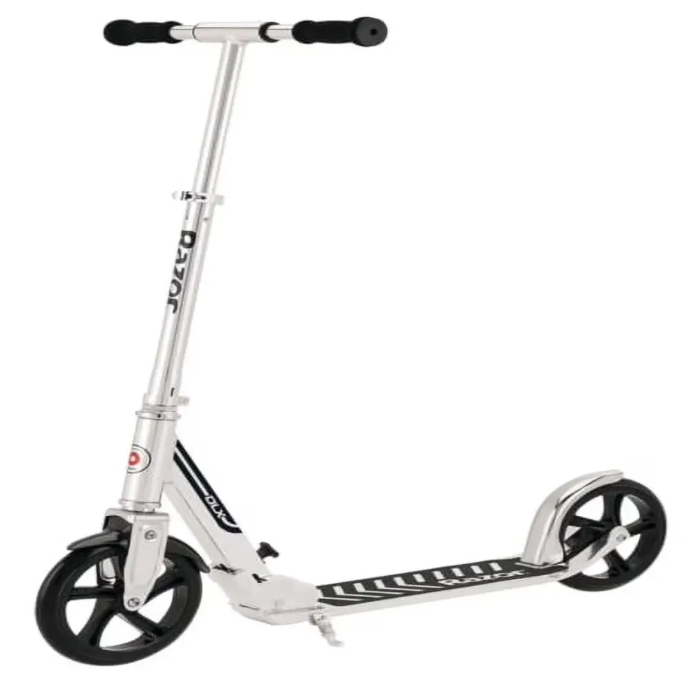Scooter 8" folding silver