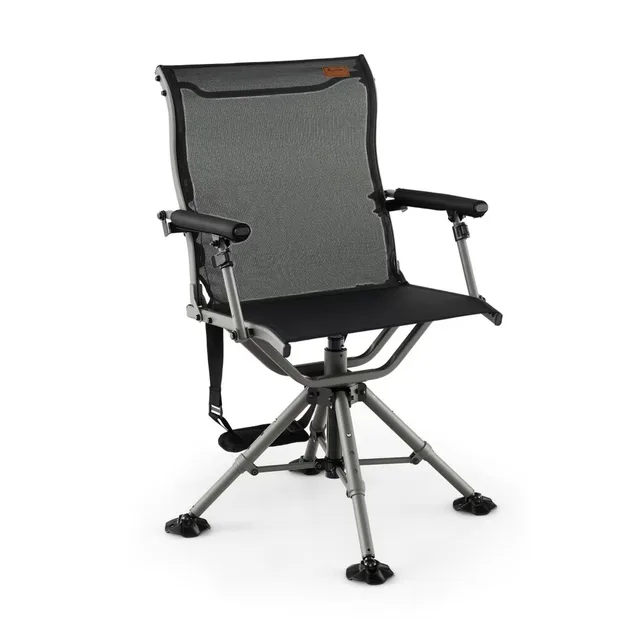 Hunting Chair adjustable foldable black