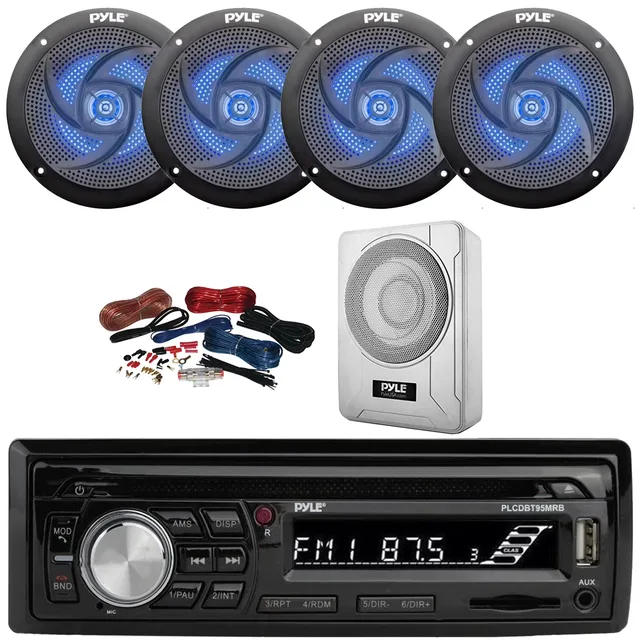 Stereo Receiver 4" 100w 600w