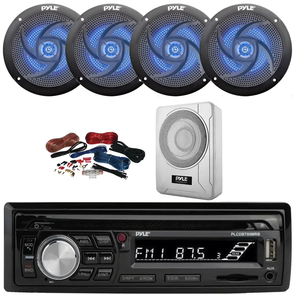 Stereo Receiver 4" 100w 600w