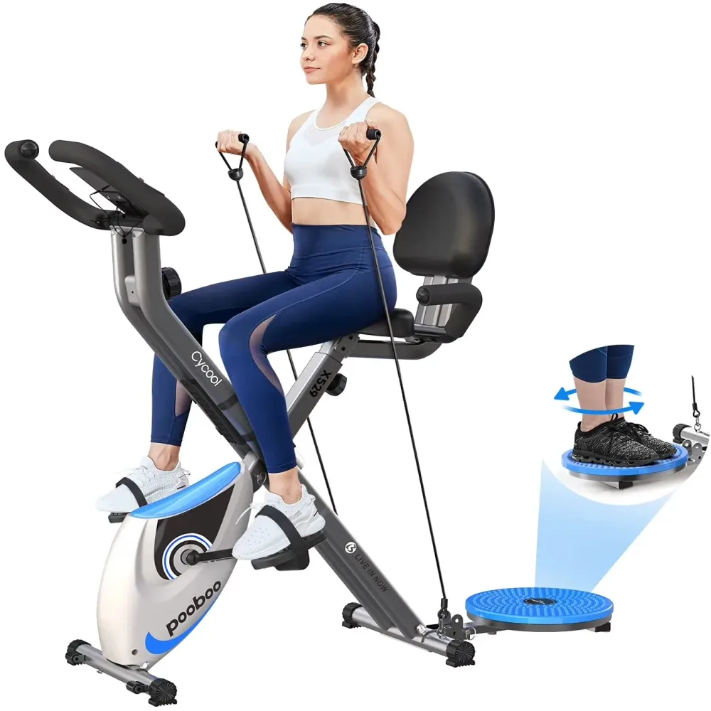 Exercise Bike 3 in 220 lbs foldable