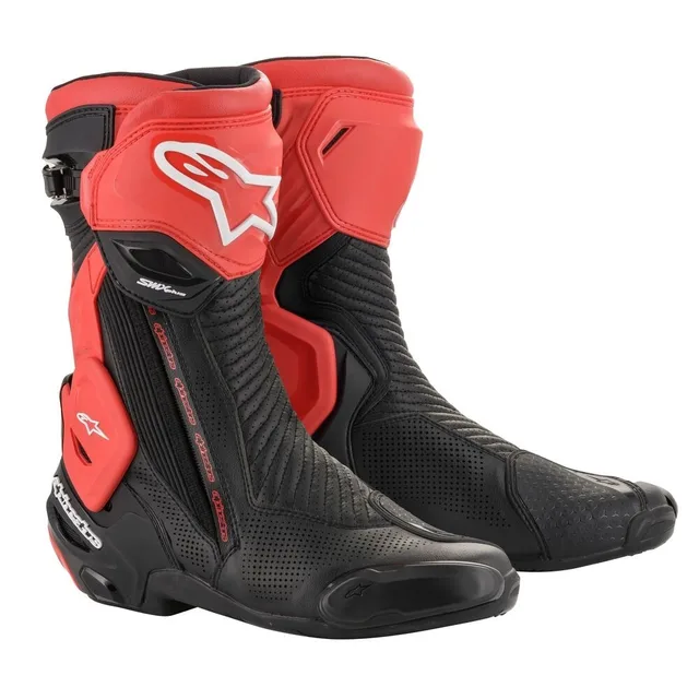 Mens Motorcycle black red adjustable